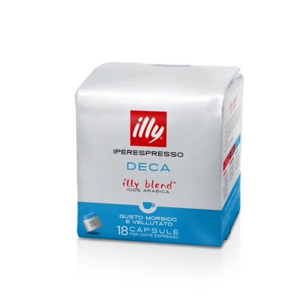 Illy Decaffeinato (18 kapsula), te pershtatshme per sistemin Illy Iperespresso