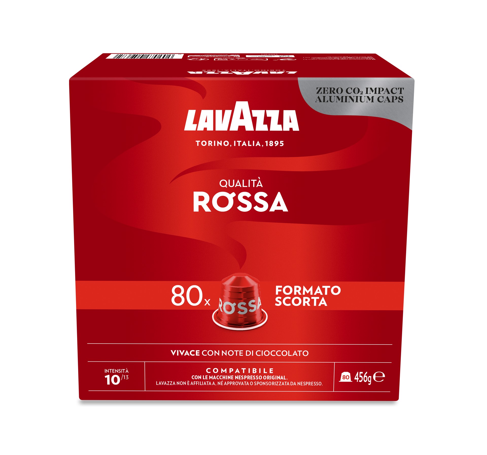 Lavazza Qualita Rossa (80 kapsula) , e pershtatshme per Nespresso