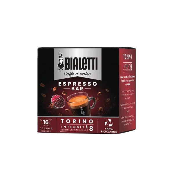 Bialetti Torino (16 kapsula) , e pershtatshme per Bialetti