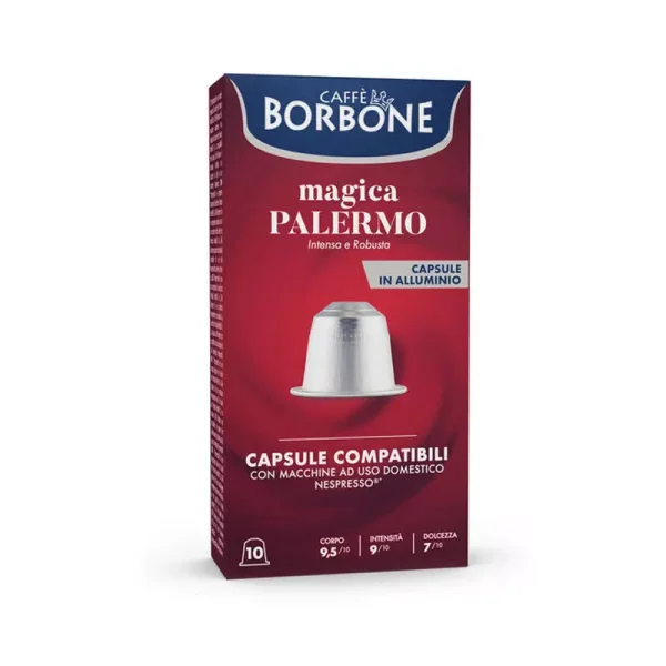 Borbone Magica Palermo ( 10 kapsula) , e pershtatshme per Nespresso