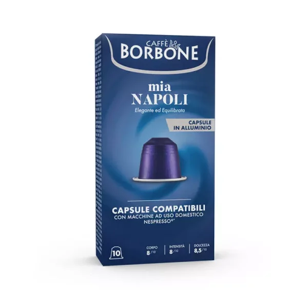 Borbone Mia  Napoli ( 10 kapsula) , e pershtatshme per Nespresso
