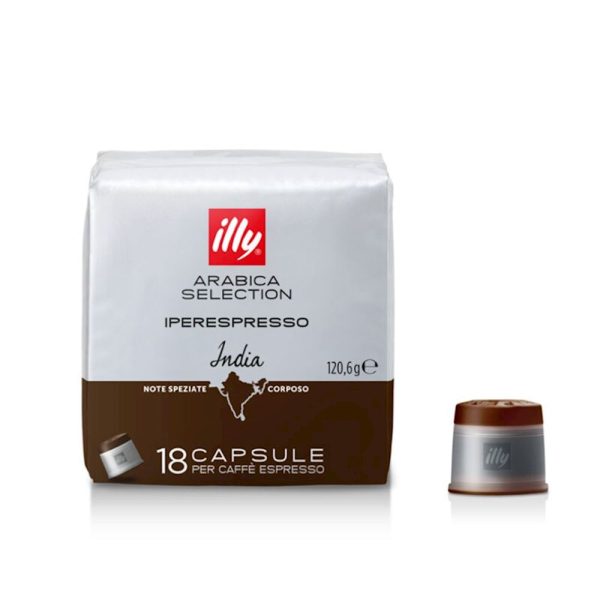 Illy India  (18 kapsula), te pershtatshme per sistemin Illy Iperespresso