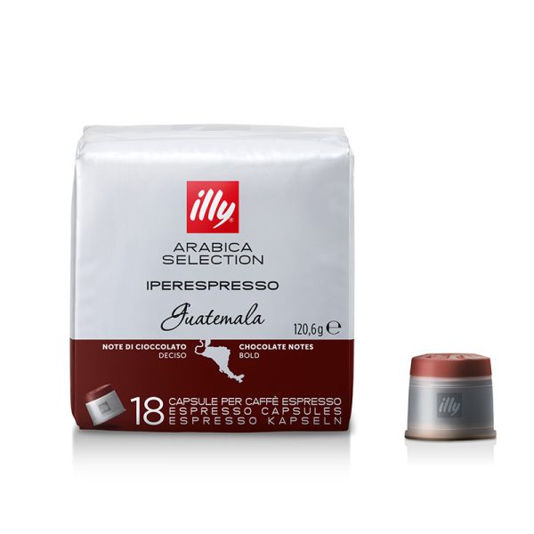 Illy Guatemala  (18 kapsula), te pershtatshme per sistemin Illy Iperespresso