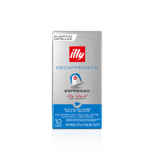 Illy Decaffeinato (10 kapsula) , e pershtatshme per Nespresso