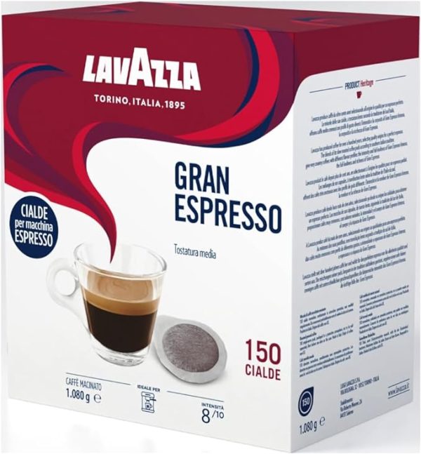 Lavazza Cialde Coffee in mono doses  Gran Espresso (150 bustina)