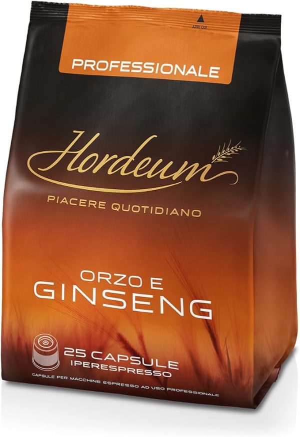 Illy Hordeum Orzo e Ginseng ( 18 kapsula) e pershtatshme per Illy Iperespresso