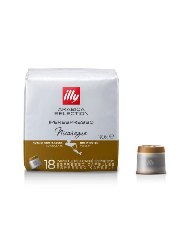 Illy Nicaragua (18 kapsula), e pershtatshme per  Illy Iperespresso