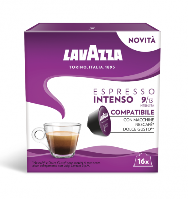Lavazza Espresso Intenso, kapsula kompatibile me Nescafè® Dolce Gusto® (16 kapsula)