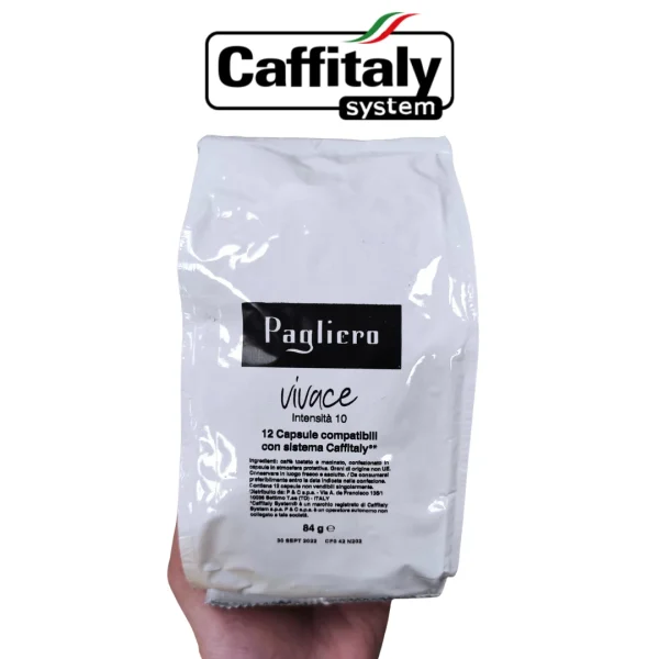 Pagliero Vivace (12kapsula) , e pershtatshme per Caffitaly