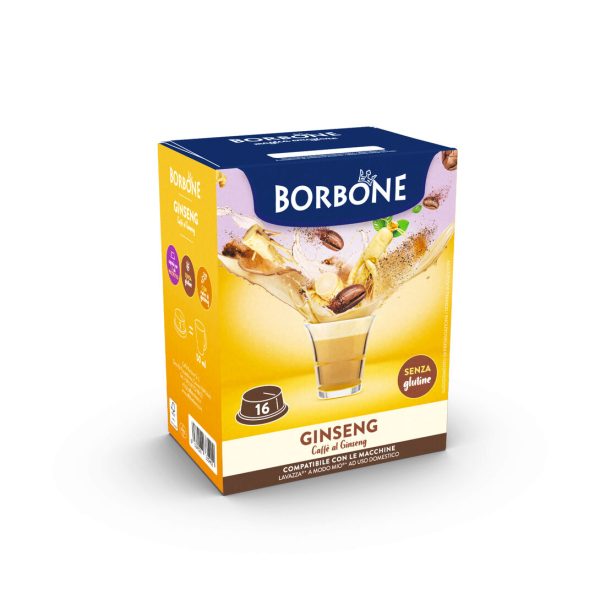 Borbone Ginseng (16 kapsula) e pershtatshme per A Modo Mio