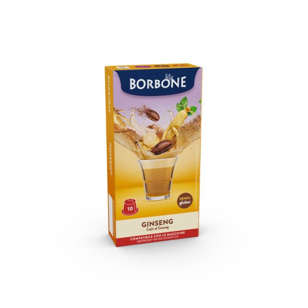 Borbone Ginseng ( 10 kapsula) , e pershtatshme per Nespresso