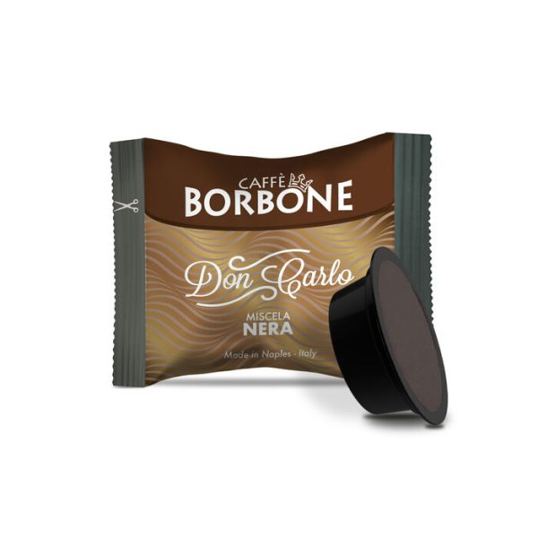 Caffè Borbone Don Carlo NERA (100 kapsula) , e pershtatshme per  Lavazza A Modo Mio