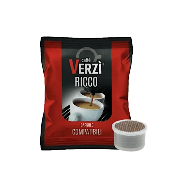 Verzi Caffe Aroma Ricco (100kapsula), e pershtatshme per  Point-Esse